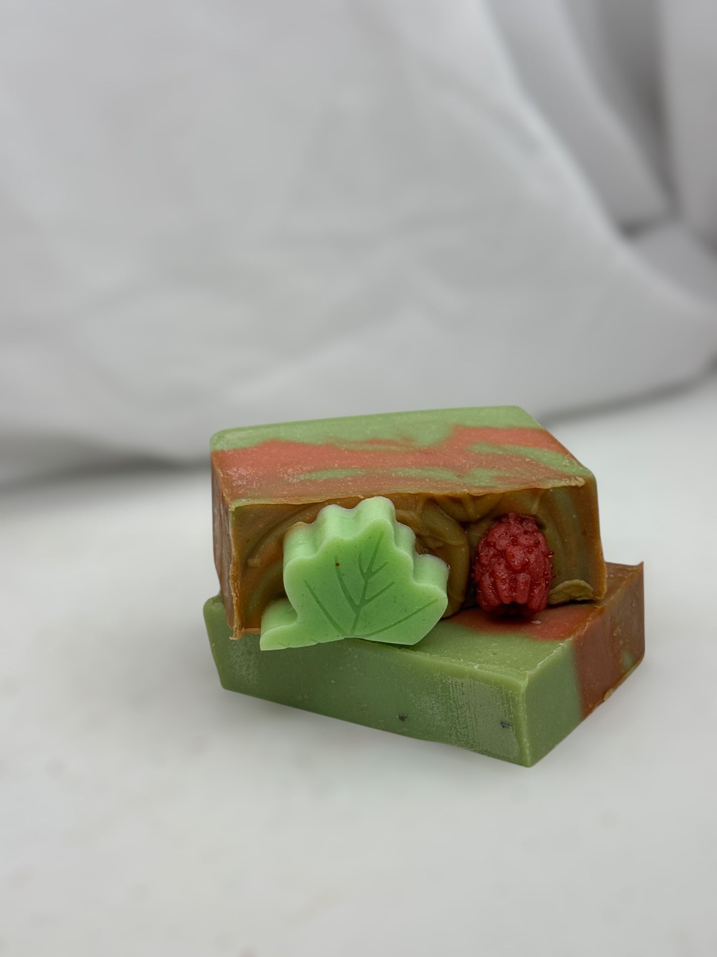 Raspberry Green Tea | Cold Processed Olive Oil Soap