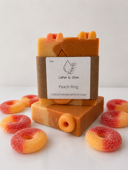 Peach Ring | Cold Processed Olive Oil Soap