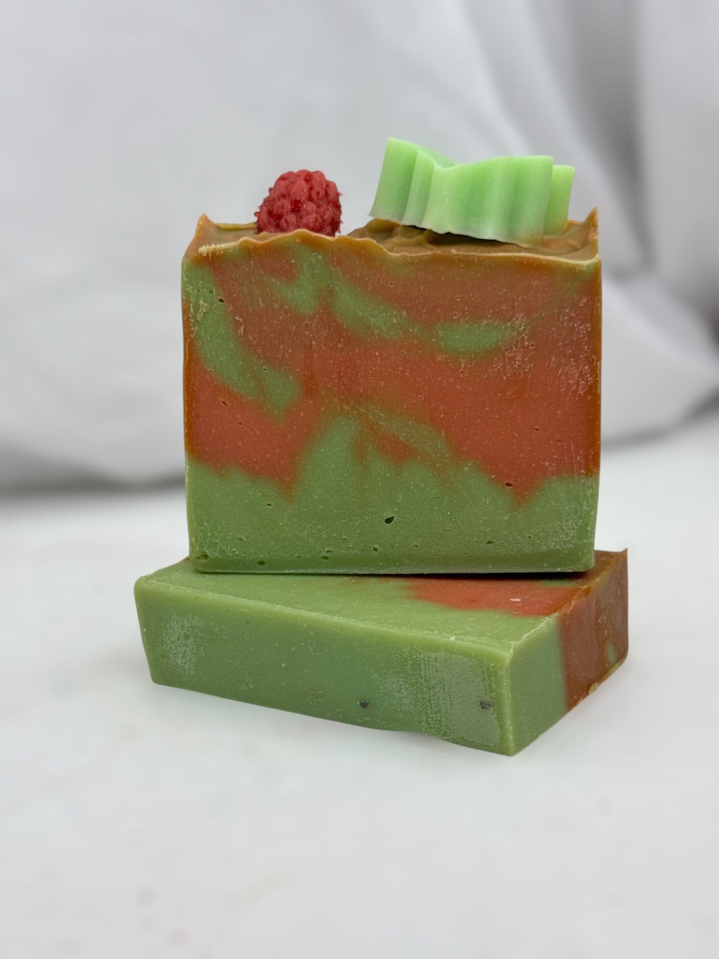 Raspberry Green Tea | Cold Processed Olive Oil Soap