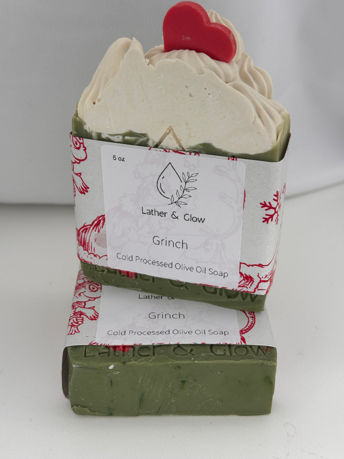 Grinch | Cold Processed Olive Oil Soap