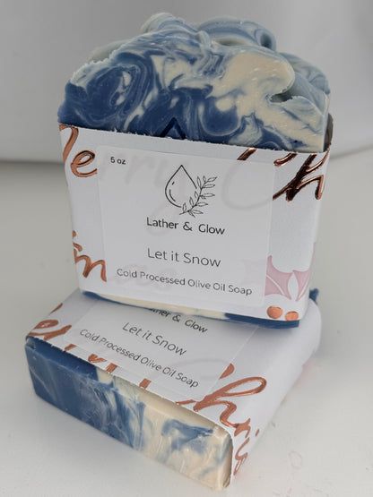 Let it snow | Cold Processed Olive Oil Soap