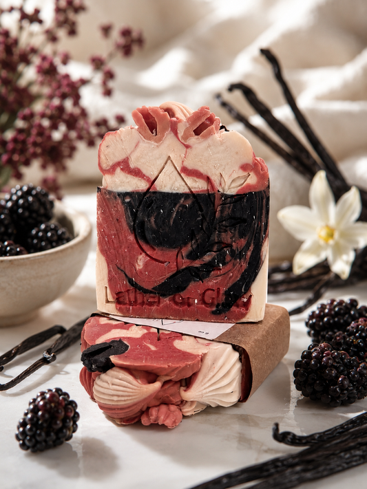Black Raspberry Vanilla | Cold Processed Olive Oil Soap