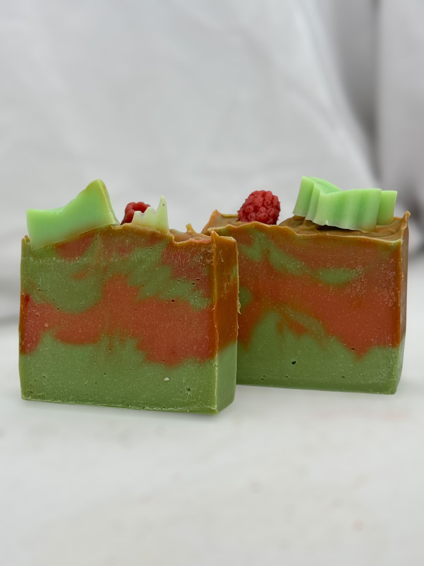 Raspberry Green Tea | Cold Processed Olive Oil Soap