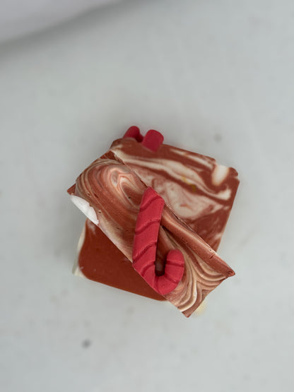 Candy Cane | Cold Processed Olive Oil Soap