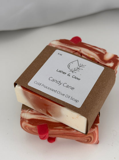Candy Cane | Cold Processed Olive Oil Soap
